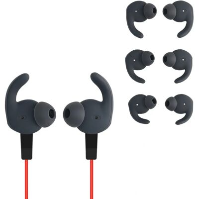 Kwmobile - Huawei Am61 Xsport - Cinza - Tamanhos S M L - Estojo de fones Kwmobile - Huawei Am61 Xsport - Cinza - Tamanhos S M L - Estojo de fones