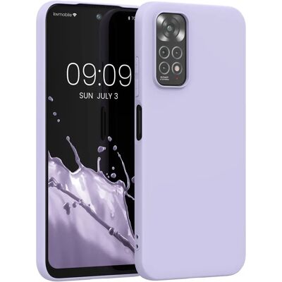 KWmobile - Xiaomi Redmi Note 11/11S - Roxo - Capa de silicone KWmobile - Xiaomi Redmi Note 11/11S - Roxo - Capa de silicone