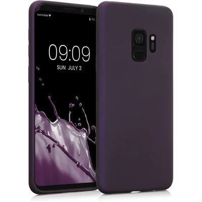 Kwmobile - Samsung Galaxy S9 - Roxo - Silicone - Capa para telemóvel Kwmobile - Samsung Galaxy S9 - Roxo - Silicone - Capa para telemóvel