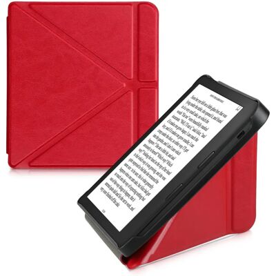 Kwmobile Kobo Libra 2 Capa Folio - couro sintético - suporte - fecho magnético Kwmobile Kobo Libra 2 Capa Folio - couro sintético - suporte - fecho magnético