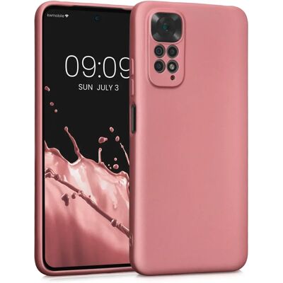 Kwmobile - Redmi Note 11/11S - Rose Gold - Capa de telefone Kwmobile - Redmi Note 11/11S - Rose Gold - Capa de telefone