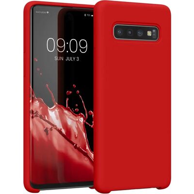 KWMOBILE - Samsung Galaxy S22 - Silicone - Vermelho - Case KWMOBILE - Samsung Galaxy S22 - Silicone - Vermelho - Case