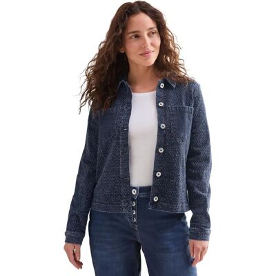 Veste en jean décontractée bleue CECIL L Veste en jean décontractée bleue CECIL L