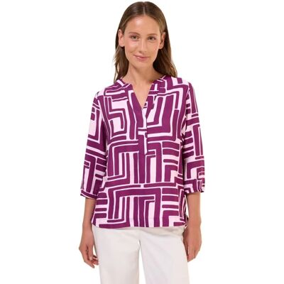 Cecil M anemone pink avslappnad tryckt blus - Blus Cecil M anemone pink avslappnad tryckt blus - Blus