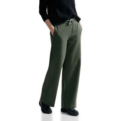 Cecil Culotte Taille Haute à Jambe Large - Femme Cecil Culotte Taille Haute à Jambe Large - Femme