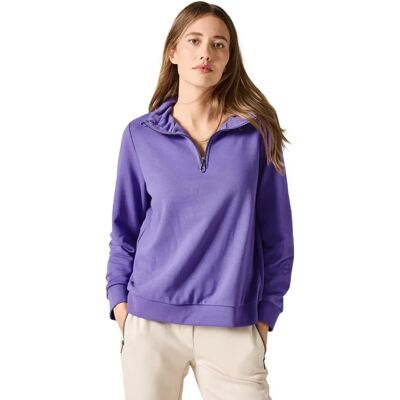 Sweatshirt Cecil XL - Col Haut Décontracté Uni Sweatshirt Cecil XL - Col Haut Décontracté Uni