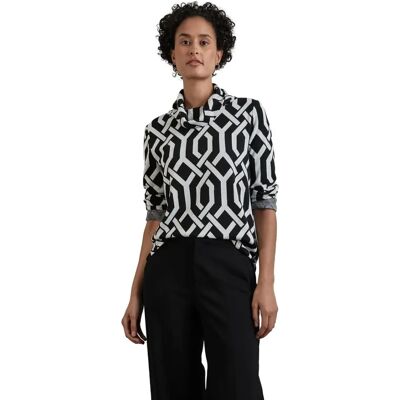 STREET ONE Model 44 Casual Jacquard Shirt - Shirt STREET ONE Model 44 Casual Jacquard Shirt - Shirt