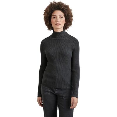 Pull à Col Haut Street One - Casual Unisexe Pull à Col Haut Street One - Casual Unisexe