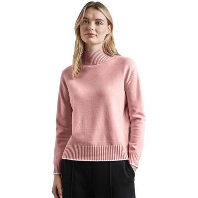 Street One Modèle 42 Pull en Maille Rose - Pull Street One Modèle 42 Pull en Maille Rose - Pull