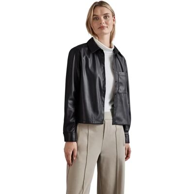 STREET ONE Modell 42 Lila Unifarben Polyester Freizeitbluse STREET ONE Modell 42 Lila Unifarben Polyester Freizeitbluse