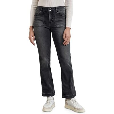 Jeans Modèle 28 Taille Haute et Coupe Bootcut - STREET ONE Jeans Modèle 28 Taille Haute et Coupe Bootcut - STREET ONE