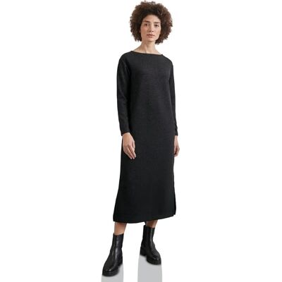 Street One Taille 44 Robe midi - Casual, Noir Street One Taille 44 Robe midi - Casual, Noir
