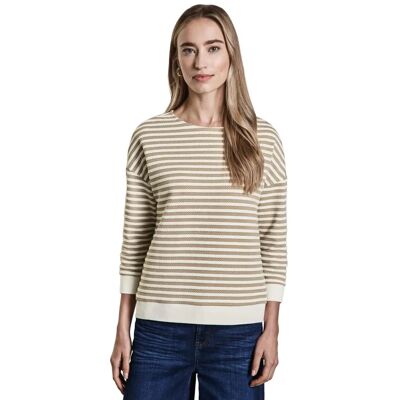 STREET ONE Damen Sweatshirt Gr. 46 - Sweatshirt STREET ONE Damen Sweatshirt Gr. 46 - Sweatshirt