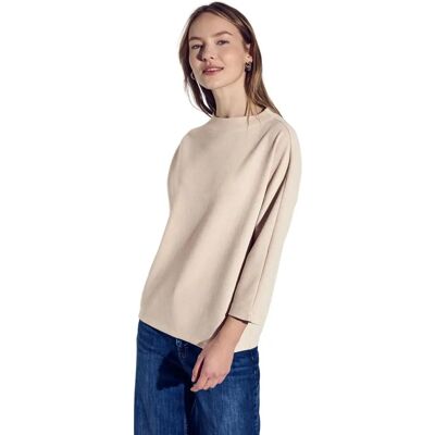 STREET ONE Camicia Beige a Manica 3/4 - Camicia STREET ONE Camicia Beige a Manica 3/4 - Camicia
