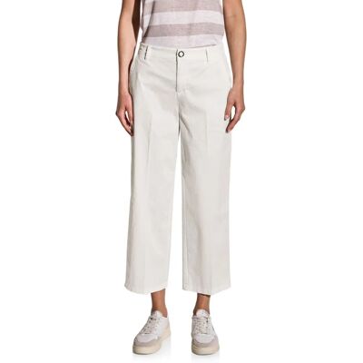 Pantalon Chino STREET ONE pour Dames - Casual, Coupe Droite, Haut Pantalon Chino STREET ONE pour Dames - Casual, Coupe Droite, Haut