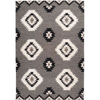 ARTE ESPINA Ethnie 400 Grauer Teppich - Ethno-Stil, 160x230cm, 10mm ARTE ESPINA Ethnie 400 Grauer Teppich - Ethno-Stil, 160x230cm, 10mm