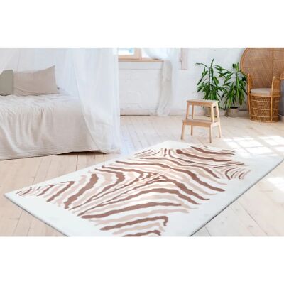 Arte Espina Rabbit Animal 400 Teppich - Weiß Tiermuster Hochflor Arte Espina Rabbit Animal 400 Teppich - Weiß Tiermuster Hochflor