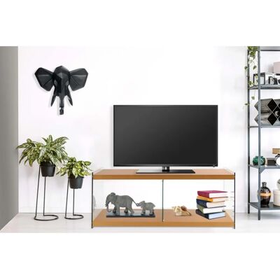 Kayoom Elementary Gold TV-Schrank - Moderner Glastisch Kayoom Elementary Gold TV-Schrank - Moderner Glastisch