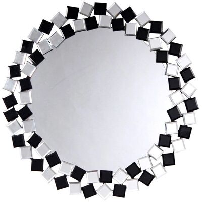 Kayoom Mosaic 1825 Wandspiegel - Retro Runder Dekor Spiegel Kayoom Mosaic 1825 Wandspiegel - Retro Runder Dekor Spiegel