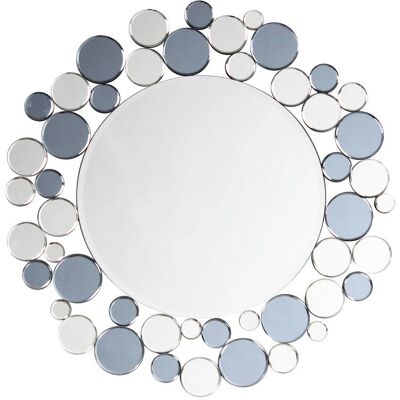 Kayoom ZAMHY-GRY Wandspiegel - Rundes Mosaikdesign Kayoom ZAMHY-GRY Wandspiegel - Rundes Mosaikdesign