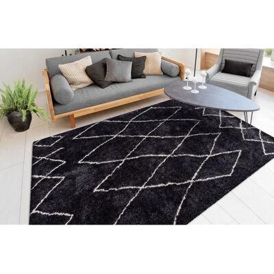 ME GUSTA Orlando 425 Teppich - Retro, Weich, Anthrazit, 200x290cm ME GUSTA Orlando 425 Teppich - Retro, Weich, Anthrazit, 200x290cm