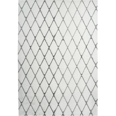 Kayoom BL6CH-80-150 Anthrazit Weiß Teppich Kayoom BL6CH-80-150 Anthrazit Weiß Teppich