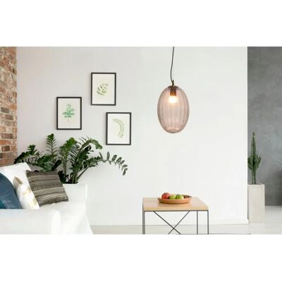 KAYOOM Virginia Hanglamp - Glas, Grijs, 23cm KAYOOM Virginia Hanglamp - Glas, Grijs, 23cm