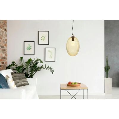 KAYOOM Virgina Hängeleuchte 23cm Braun Retro KAYOOM Virgina Hängeleuchte 23cm Braun Retro