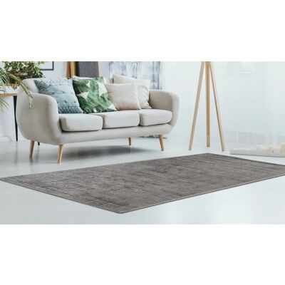 PADIRO Karma 125 Handgewebter Teppich - 3D-Design, Grau, 200x290 cm PADIRO Karma 125 Handgewebter Teppich - 3D-Design, Grau, 200x290 cm