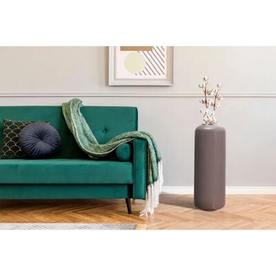 KAYOOM Kunstvolle Bodenvase Art Deco 215 - Grau/Silber - 30x91x30 cm KAYOOM Kunstvolle Bodenvase Art Deco 215 - Grau/Silber - 30x91x30 cm