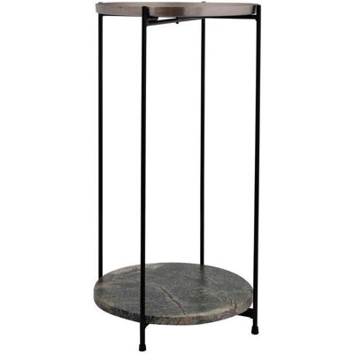 Kayoom Louisa 125 Table d'appoint en argent - Table d'appoint - Publicité Kayoom Louisa 125 Table d'appoint en argent - Table d'appoint - Publicité