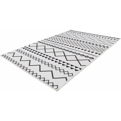 Arte Espina Maya 400 Schwarz-Weiß Teppich - Teppich Arte Espina Maya 400 Schwarz-Weiß Teppich - Teppich