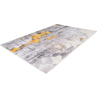 ARTE ESPINA Peron 300 Vintage-Teppich - 200x290cm, Grau & Gold ARTE ESPINA Peron 300 Vintage-Teppich - 200x290cm, Grau & Gold