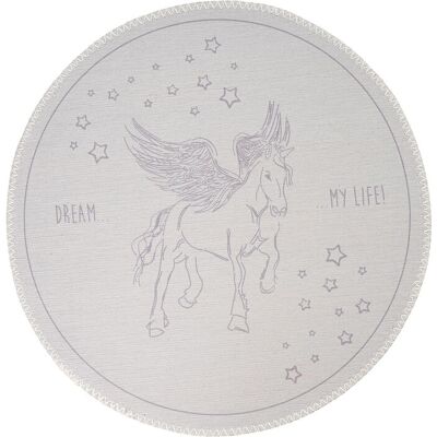 Arte Espina Bambini 200 Grau Ø 160cm RUND Tapis pour Enfants - Tapis pour Enfants - Publicité Arte Espina Bambini 200 Grau Ø 160cm RUND Tapis pour Enfants - Tapis pour Enfants - Publicité