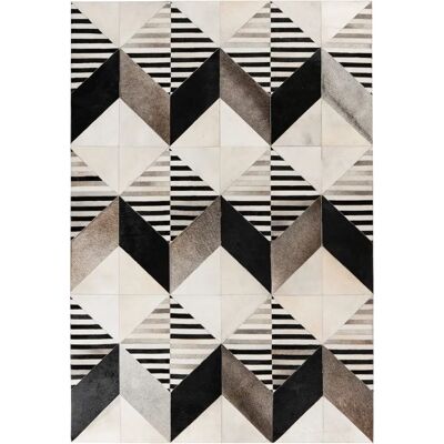 Tapis Patchwork Lavin 425 Fait Main en Cuir - Tapis - Publicité Tapis Patchwork Lavin 425 Fait Main en Cuir - Tapis - Publicité