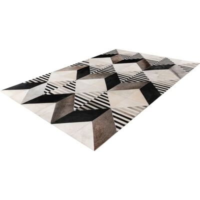 Tapis Patchwork en Cuir Lavin 425 PADIRO Fait Main - Tapis - Publicité Tapis Patchwork en Cuir Lavin 425 PADIRO Fait Main - Tapis - Publicité