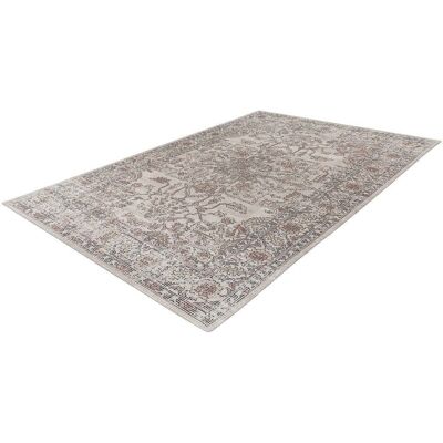 Kayoom Percy 300 Beigener Vintage-Teppich - Teppich Kayoom Percy 300 Beigener Vintage-Teppich - Teppich