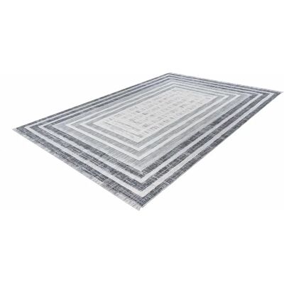 KAYOOM Sarai 125 - Moderner Grau Flachgewebe-Teppich - 160x230cm KAYOOM Sarai 125 - Moderner Grau Flachgewebe-Teppich - 160x230cm