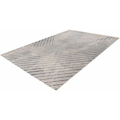 KAYOOM Rhombus 125 Teppich - Beige Grau - 80x150cm KAYOOM Rhombus 125 Teppich - Beige Grau - 80x150cm