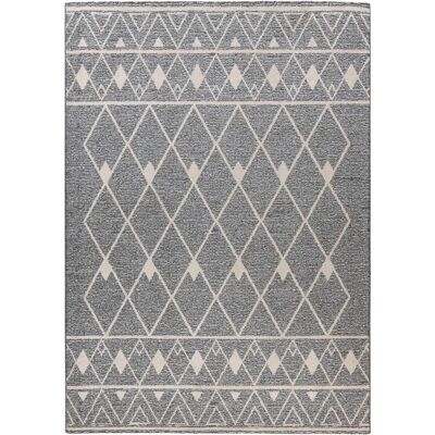 KAYOOM Rhombus 325 Teppich - Grau Beige - 120x170 cm - Langlebig, Modernes Design KAYOOM Rhombus 325 Teppich - Grau Beige - 120x170 cm - Langlebig, Modernes Design