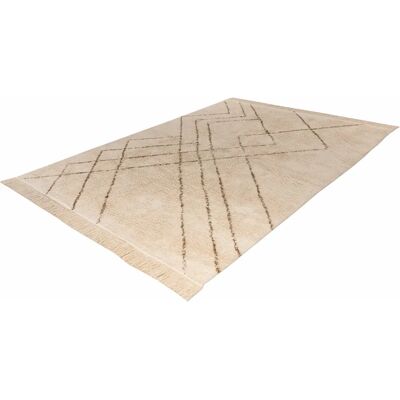 KAYOOM Mylen 425 - Geometrischer Baumwollteppich KAYOOM Mylen 425 - Geometrischer Baumwollteppich