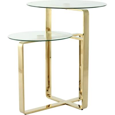 KAYOOM Catrice 125 Beistelltisch Edelstahl - Tisch KAYOOM Catrice 125 Beistelltisch Edelstahl - Tisch