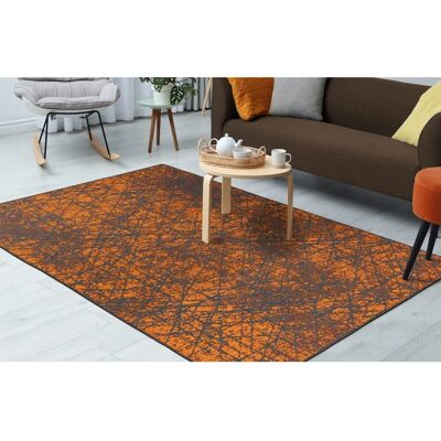 Kayoom Kalea 225 Orange 3D Teppich Kayoom Kalea 225 Orange 3D Teppich