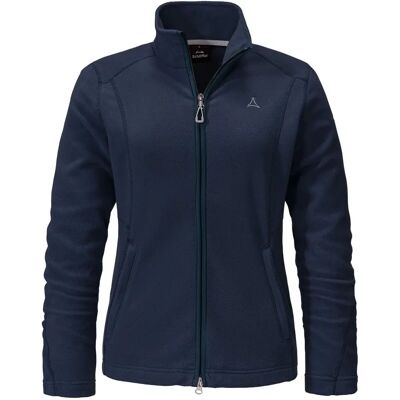 SCHÖFFEL Leona3 Blue Fleece Jacket Damen - Fleece Jacket SCHÖFFEL Leona3 Blue Fleece Jacket Damen - Fleece Jacket