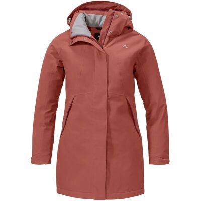 Schöffel Red Winter Coat - Classic Waterproof Mountain Jacket for Women Schöffel Red Winter Coat - Classic Waterproof Mountain Jacket for Women
