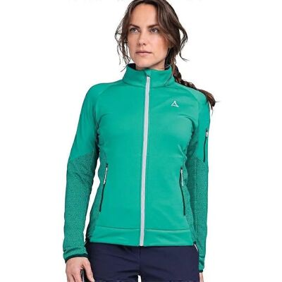 Zielona kurtka polarowa Schruns - Fleece Jacket Zielona kurtka polarowa Schruns - Fleece Jacket
