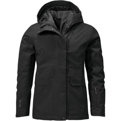 Veste imperméable noire Schöffel Antwerpen L - Manteau Veste imperméable noire Schöffel Antwerpen L - Manteau