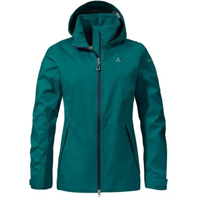 SCHÖFFEL Aiplspitz L Grüne Jacke Wasserdicht Atmungsaktiv Damen Wandern SCHÖFFEL Aiplspitz L Grüne Jacke Wasserdicht Atmungsaktiv Damen Wandern