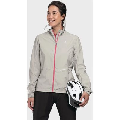 Schöffel Jacket Val Bavona L - Damen, grau, Gr. 42, wasserabweisend Schöffel Jacket Val Bavona L - Damen, grau, Gr. 42, wasserabweisend