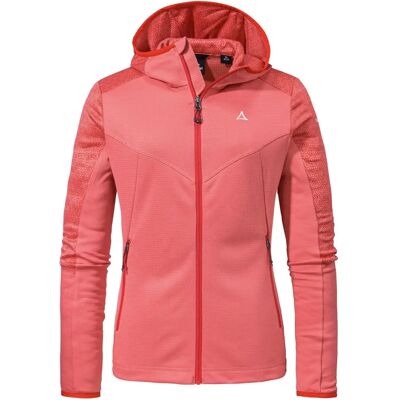 SCHÖFFEL Svardalen L Fleece Hoody for Women - Outdoor Jacket SCHÖFFEL Svardalen L Fleece Hoody for Women - Outdoor Jacket